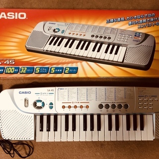 CASIO カシオ CORET　電子キーボード SA-45 ミニ...