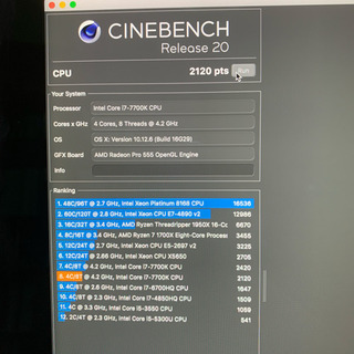 Apple iMac2017 Retina 4K, 21.5inch 超美品！【管理番号VG6M3J1】の画像