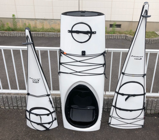 シーカヤック3分割