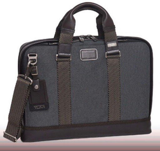 TUMI 222390 ALPHA Bravo （アンドリュース） スリム・デラックス・ポートフォリオ Anthracite（アンスラサイト） 新古
