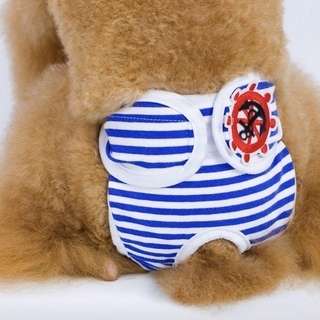 ペット用パンツ　ブルー　サイズＬ　【新品】　サニタリーパンツ　犬用オムツ　犬 の画像