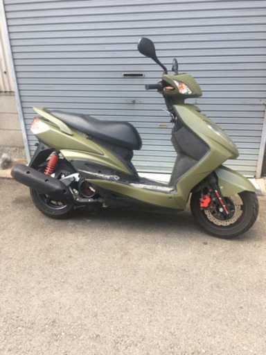 マットグリーンシグナス塗装したて！