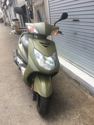 マットグリーンシグナス塗装したて！
