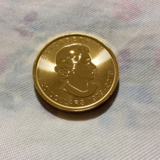 メイプル金貨2019 カナダ メイプルリーフ40周年記念金貨 1オンスの画像