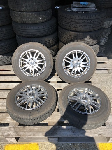 スタッドレス タイヤ アルミホイール セット 145/80R13 75Q IG50 4本 ヨコハマ