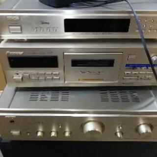 パイオニアプライベート　 CDプレイヤー　カセットデッキ　ジャンク品。 2025年最新】Yahoo!オークション -パイオニア カセットデッキの