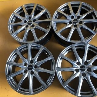 【a13】16インチ アルミホイール 16ｘ6J＋43 5H-100　社外　中古 手渡し可