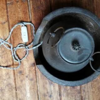 茶釜　電熱器付きの画像