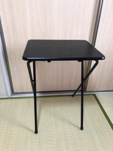 美品☆折りたたみ机☆ブラック