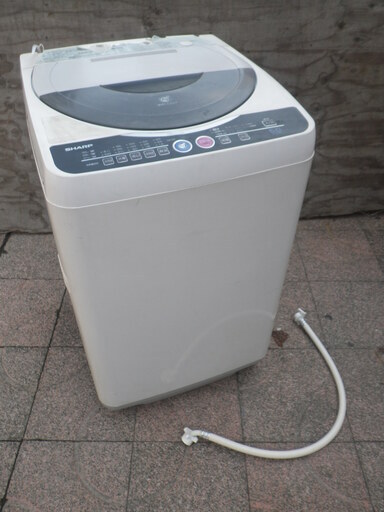 ■配達可■格安■シャープ 全自動洗濯機 6.0kg ES-FG60H　Ag+イオンコート 2008年製