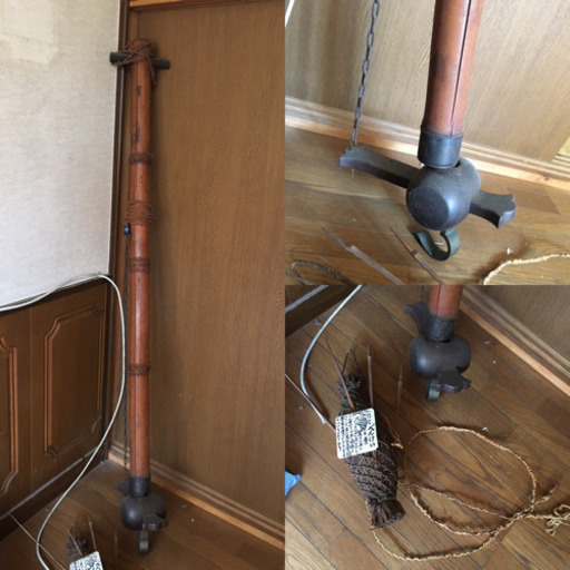 囲炉裏　自在かぎなど