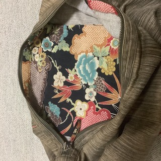 [手渡し限定]藍着堂 和柄ショルダーバッグ ユニセックスの画像