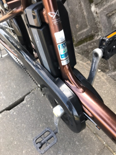 １－２１電動自転車ブリジストン前後22インチアンジェリーノ長生き8アンペア