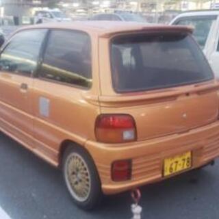 2月中!早い者勝ち。希少!L502ミラターボ　社外　左右二本出しマフラー車検対応 2月中!早い者勝ち。希少!L502ミラターボ 社外 左右二本出し