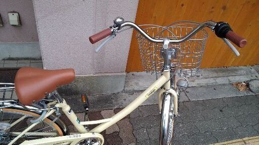 美品☆[SAIMOTO] Viaggio 26吋ファミリーサイクル 外装6段/LEDオート