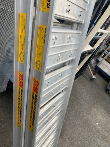 日軽 アルミブリッジ ラダー 2.1m 500kgまで 中古