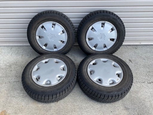 希少サイズ【9分山】バリ山　155/70R12　GZ　マルチホイールセット　2015年