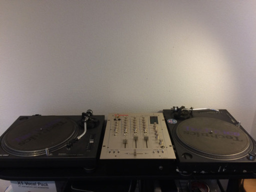 ターンテーブル + DJミキサー セット