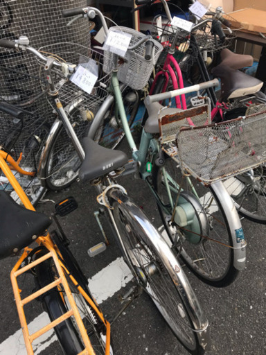 自転車屋さんで整備したての自転車入荷しました！4800円～