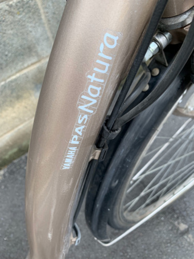 ⚫︎電動自転車ヤマハPAS natural26インチ6Ahライトブラウン電動アシスト自転車