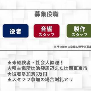 劇団HOTPLAY 1月公演 音響スタッフ募集 