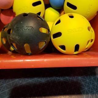 野球打撃用プラスチックボールの画像