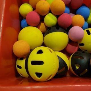 野球打撃用プラスチックボールの画像