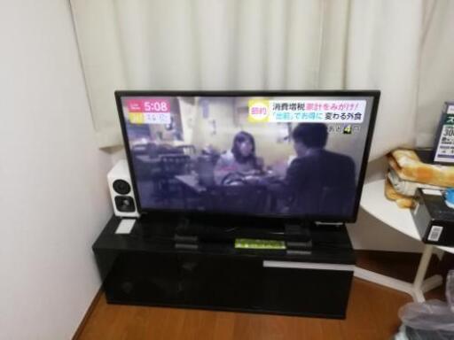 商談中東芝レグザ４０型ハイビジョンテレビ