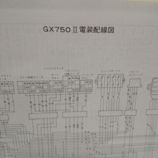 ４千円❗️ヤマハGX750Ⅱ・XS750スペシャルサービスマニュアル❗️の画像