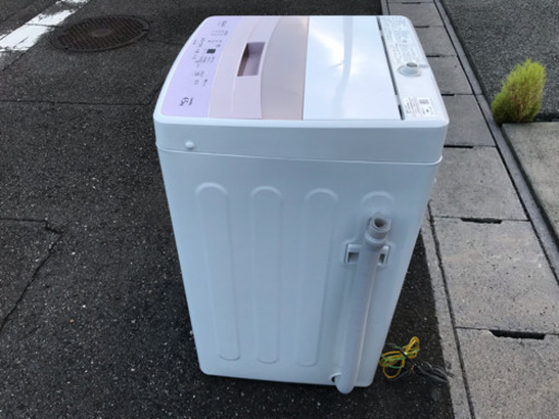全自動洗濯機AQUA洗濯機４.5㎏USED美品　AQW-S4E4(KP)