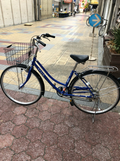 美品自転車 変速付き 自動ライト 一年半使用 27インチ