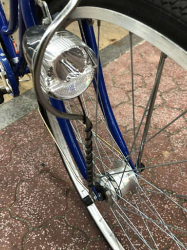 美品自転車 変速付き 自動ライト 一年半使用 27インチ