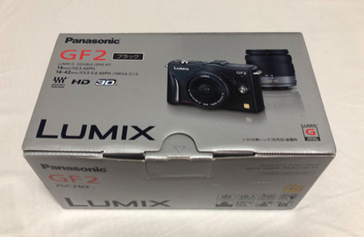 ¥7,500  11/30まで引取りお願い　Lumix GF2W デジタルカメラ ダブルレンズキット