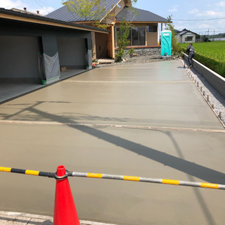 土間工事、外構、そと仕事、ガテン　建物　建設　建築の画像