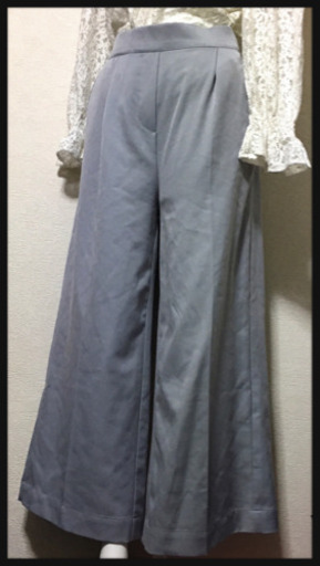 ご購入者様決定【marvelous by pierott】ガウチョワイドパンツ大人可愛い 小柄な方OK