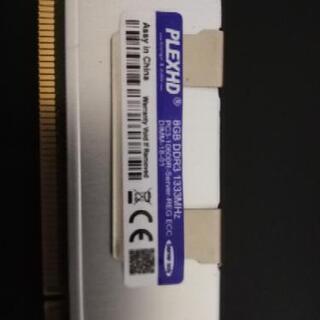 ディスクトップ用 メモリ 8GB×2枚の画像