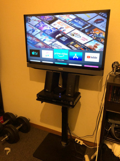 【値下げしました】32型液晶テレビ+テレビスタンド