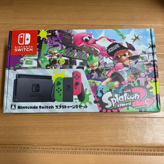 Nintendo Switch スプラトゥーン2モデル ソフト無し、ステッカー無しの画像