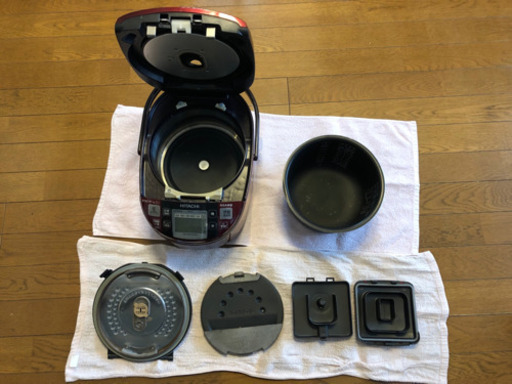 【今週末限定】日立 高級 圧力＆スチームIHタイプ　ジャー炊飯器[5.5合炊き]（RZ-SW1000K）