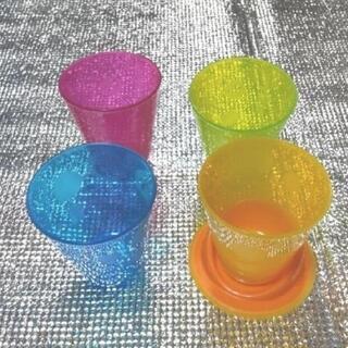 値下げ 新品 ①フィッシャープライス きちんとおけるカラフルコップ
