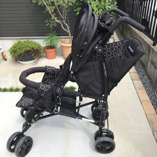 二人乗りベビーカー 日本育児 キンダーワゴン DUOシティHOP 双子