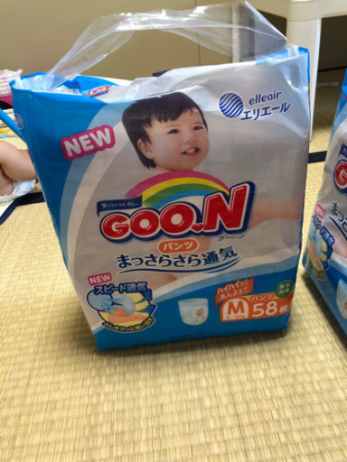 グーン パンツタイプ Ｍサイズ 5パック