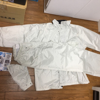 【あげます】バイク用レインスーツ