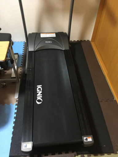 ランニングマシン＋フォルデイングマット