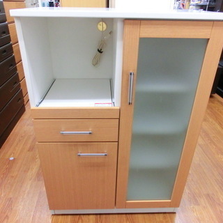 【トレファク府中店】ホワイト×ナチュラルの食器棚です！