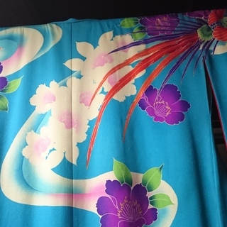 豪華　振袖　スカイブルーの画像