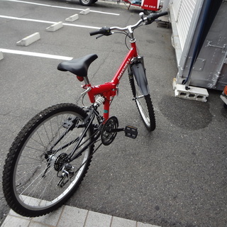 モノ市場東海店　RAYCHELL　MTB　マウンテンバイク　折りたたみ　26型　自転車　＃130の画像