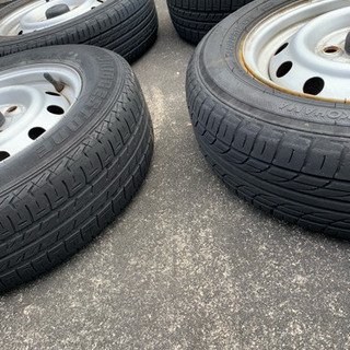 ミラ 純正スチールホイールの画像