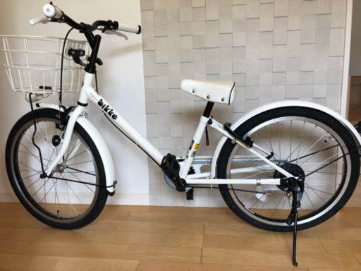 ビッケJ(Bikke J)22インチ白 屋内保管  2018年購入