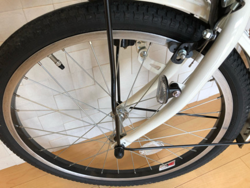 ビッケJ(Bikke J)22インチ白 屋内保管  2018年購入
